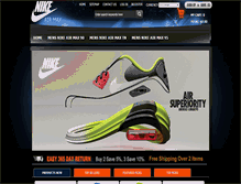 Tablet Screenshot of airmax-shoes.com